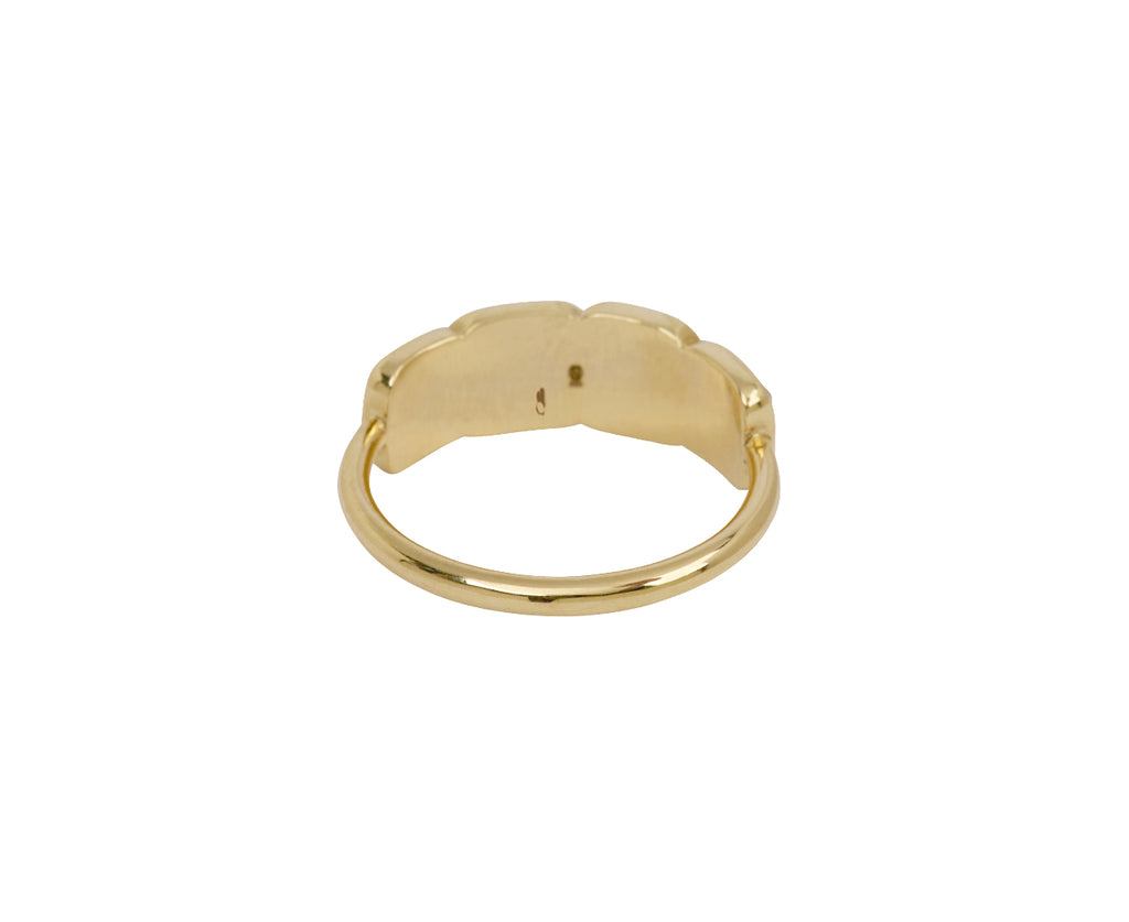 Celine Daoust Rose Cut Diamond Ring - Back View