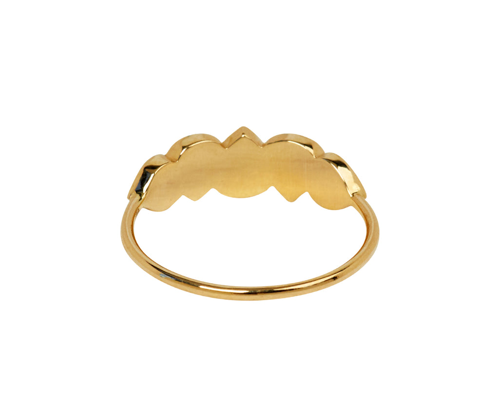 Celine Daoust Rose Cut Diamond Ring - Back View
