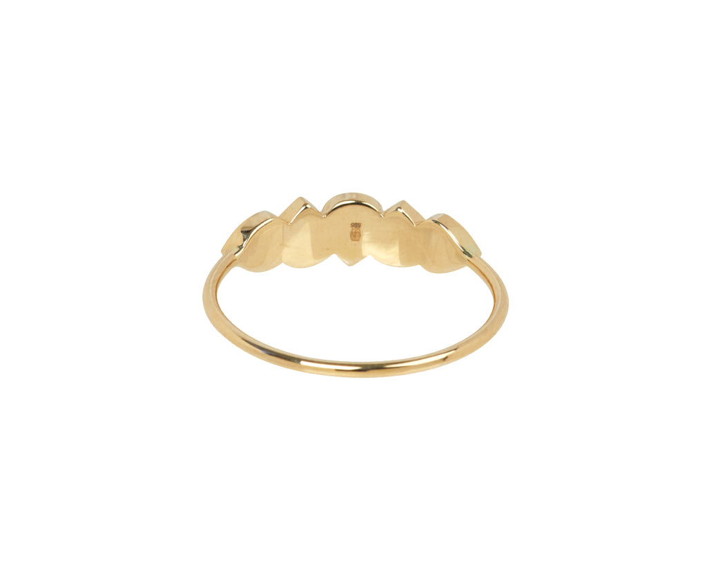 Celine Daoust Rose Cut Diamond Ring - Back View