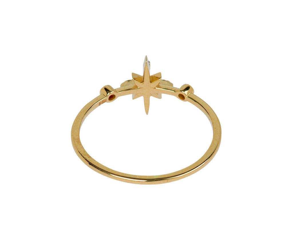 Celine Daoust Diamond North Star Ring - back