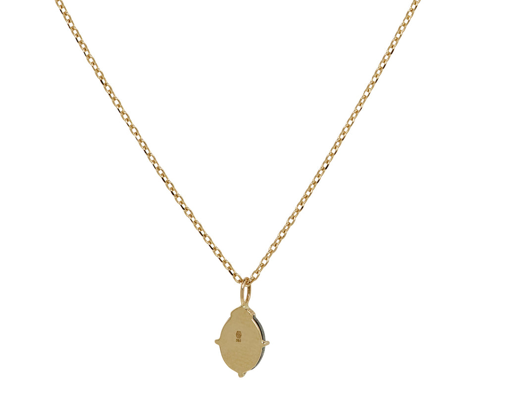 Celine Daoust Diamond One Claw Pendant Necklace - Back View
