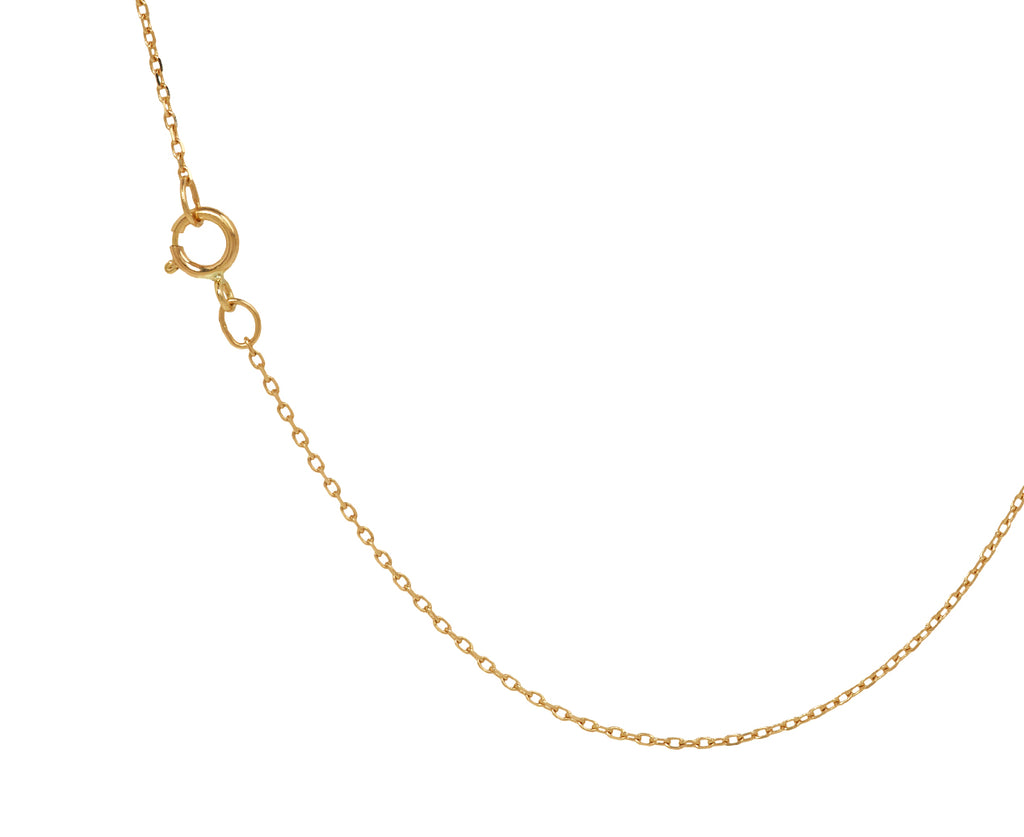 Celine Daoust Aquamarine One Claw Pendant Necklace - Closure