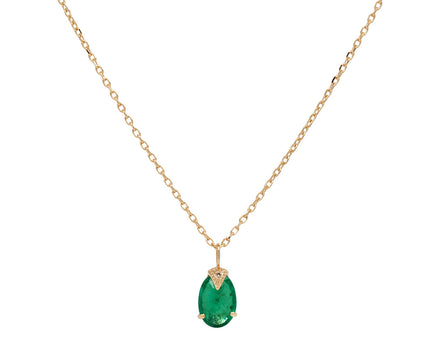 Celine Daoust Emerald and Diamond Necklace