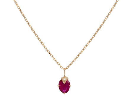 Celine Daoust Ruby and Diamond Necklace