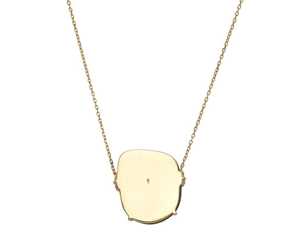 Celine Daoust Pencil Tourmaline Pendant Necklace - Back View
