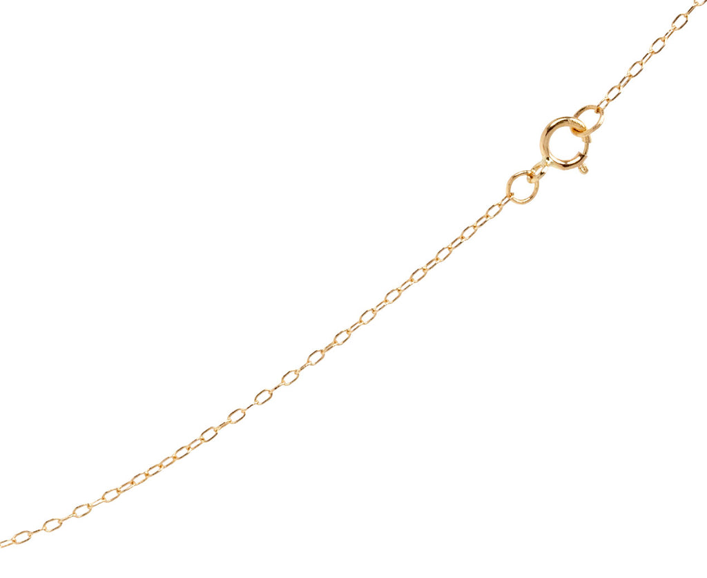 Marquise and Natural Pencil Tourmaline Pendant Necklace