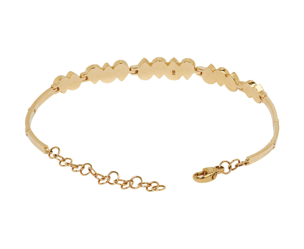 Celine Daoust Rosecut Diamond Articulated Bracelet - Closure