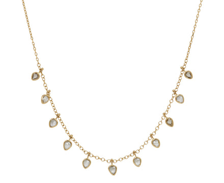 Celine Daoust Rose Cut Diamond Chain Necklace
