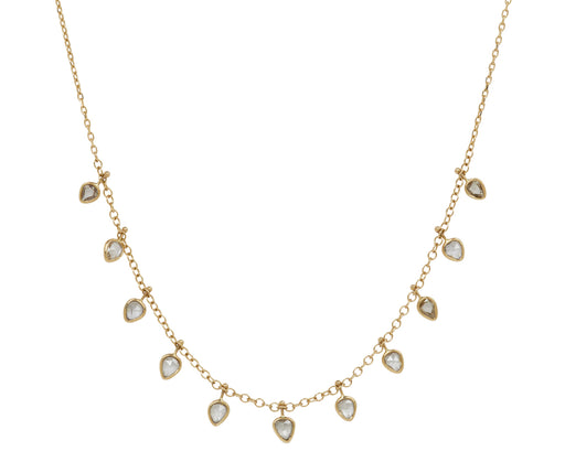 Celine Daoust Rose Cut Diamond Chain Necklace