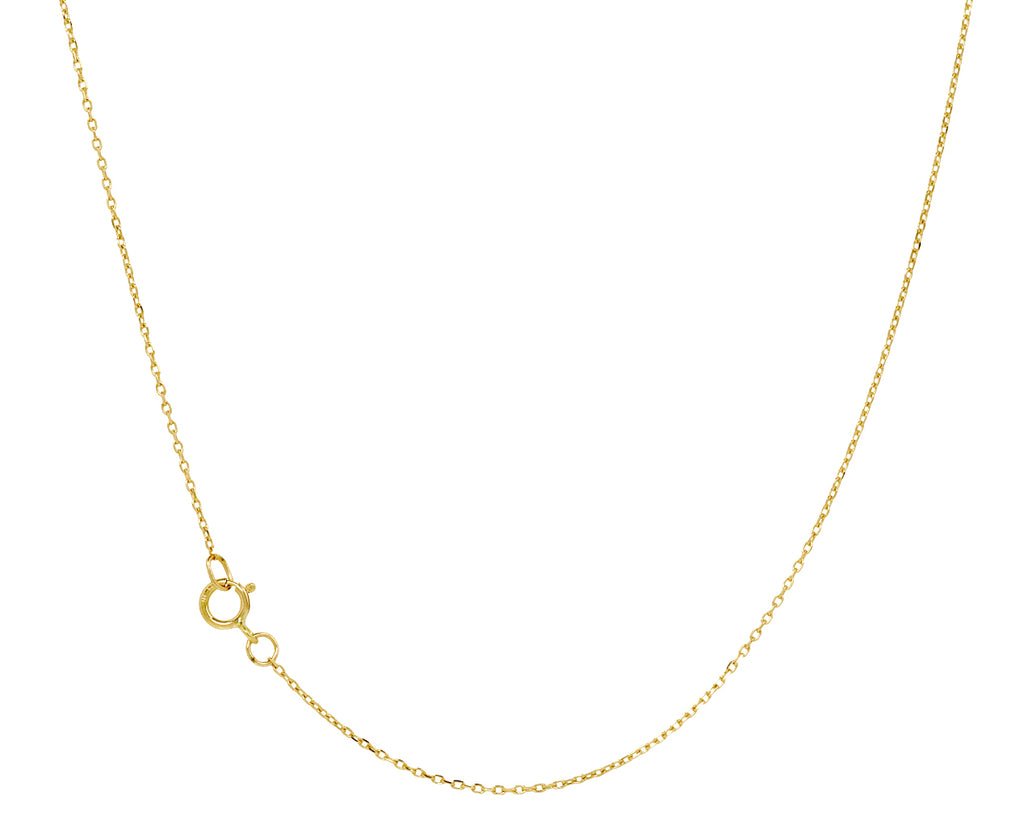 Aquamarine Open Eye Fringe Necklace - Closure