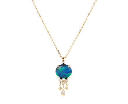 Celine Daoust Opal Jelly Fish Necklace