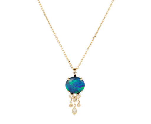 Celine Daoust Opal Jelly Fish Necklace