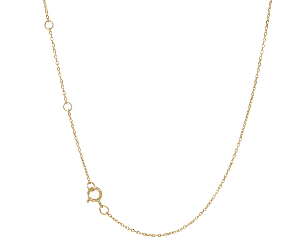 Celine Daoust Tourmaline and Diamond Lariat Necklace - closure