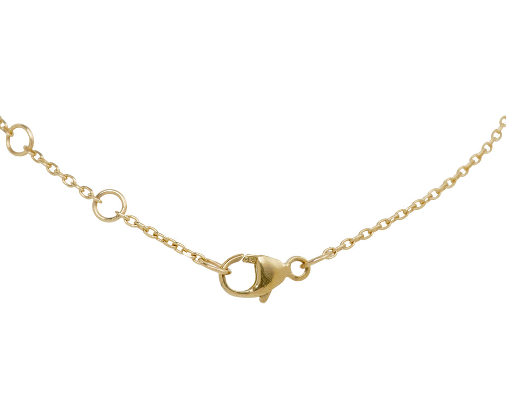 Celine Daoust Blue Tourmaline and Diamond Evil Eye Bracelet - closure