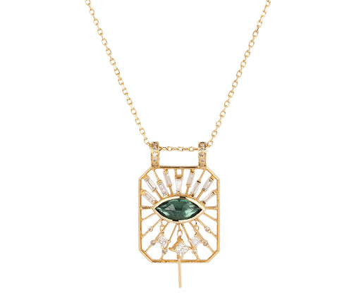 Celine Daoust Tourmaline and Diamond Dream Maker Necklace
