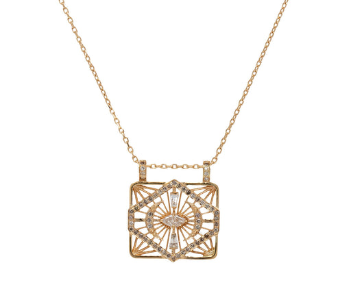 Celine Daoust Diamonds and Moons Chain Necklace