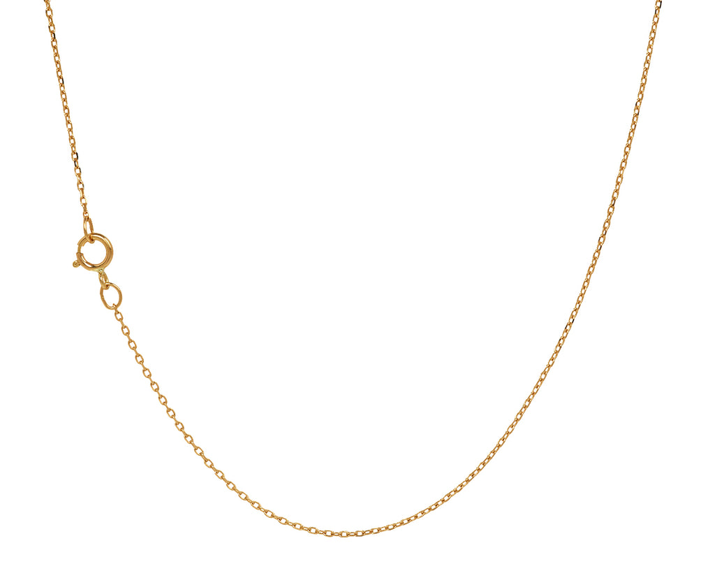 Celine Daoust Rose Quartz Baby Locket Pendant Necklace - Closure