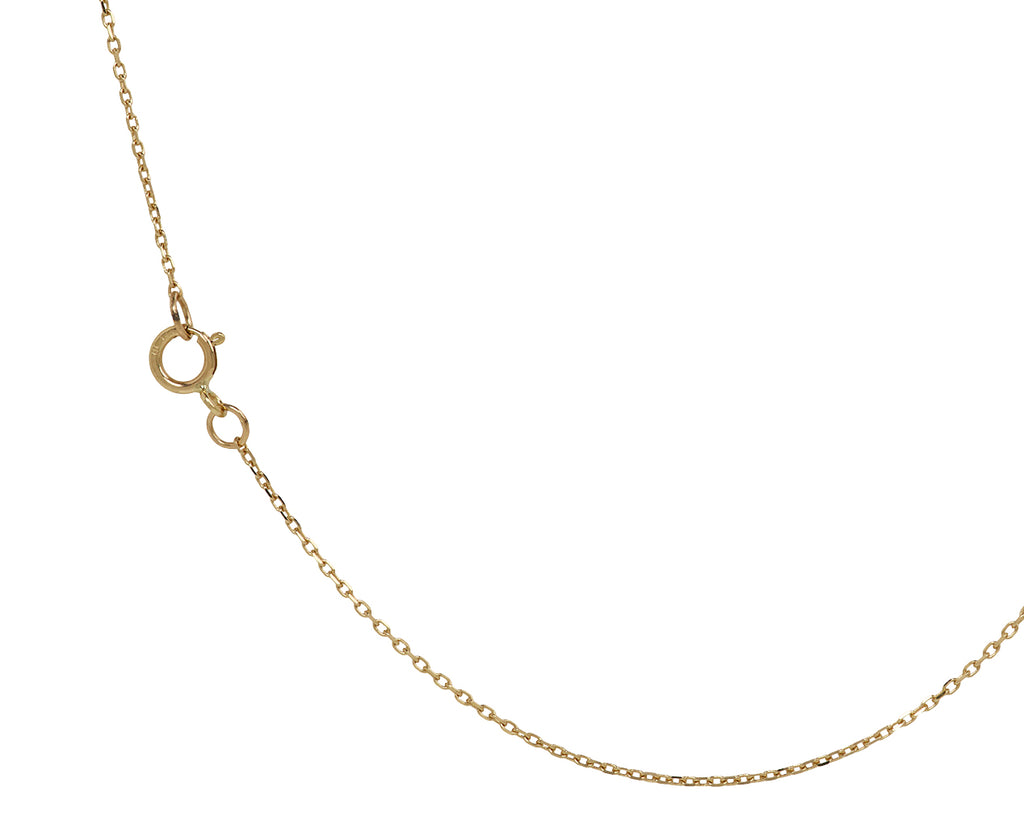 Celine Daoust Tourmaline Baby Locket Pendant Necklace - Closure