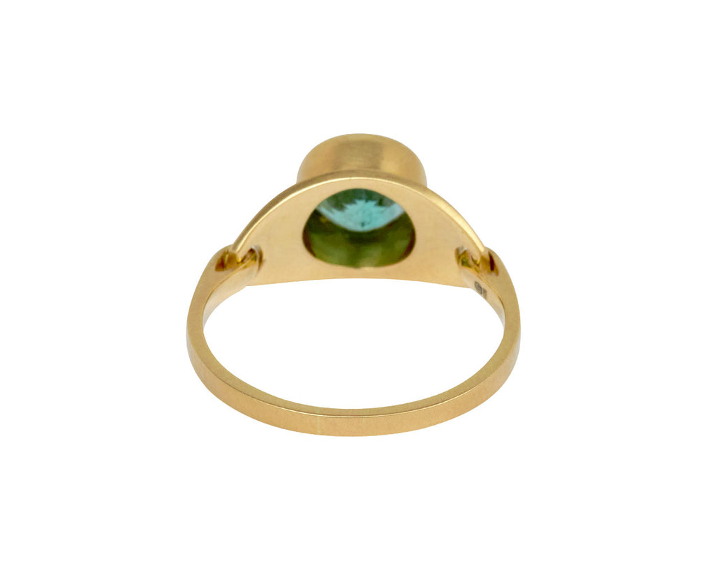 Celine Daoust Tourmaline and Diamond Moons Ring - back