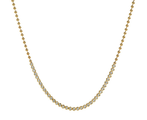 Zoë Chicco Diamond Tennis Station Necklace
