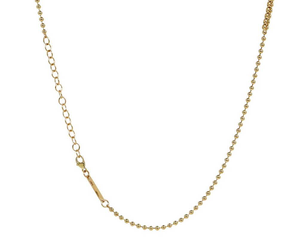 Zoë Chicco Diamond Tennis Station Necklace - Closure