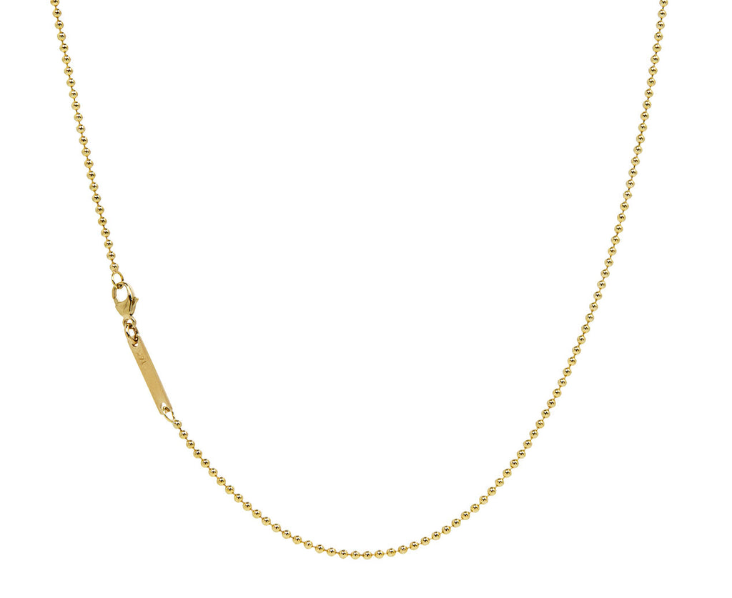 Zoë Chicco Diamond Solitaire Pendant Necklace - Closure