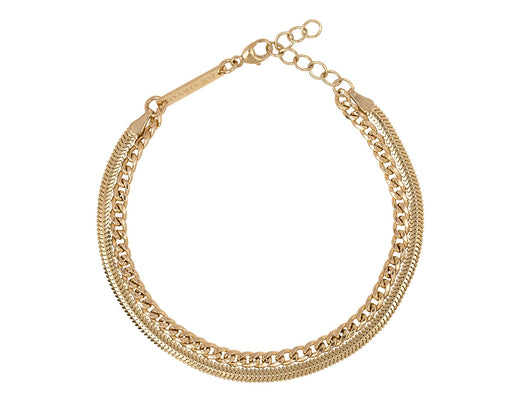Zoë Chicco Double Chain Bracelet
