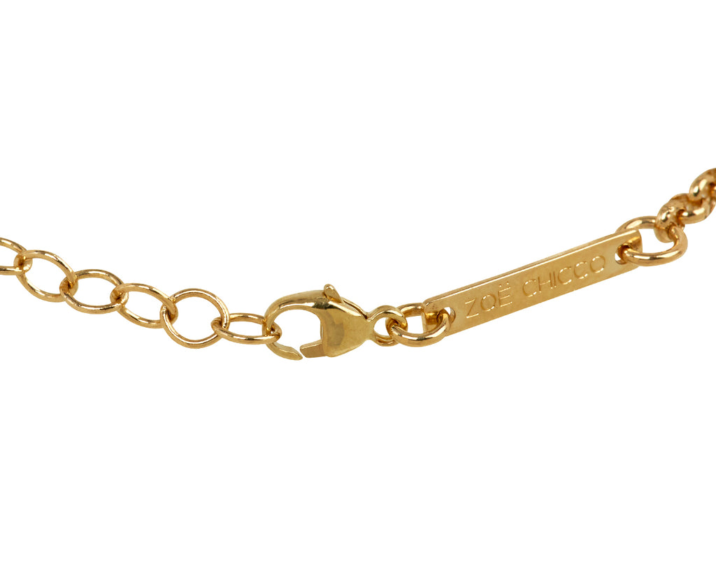 Zoë Chicco Mariner Heart Chain Bracelet - closure