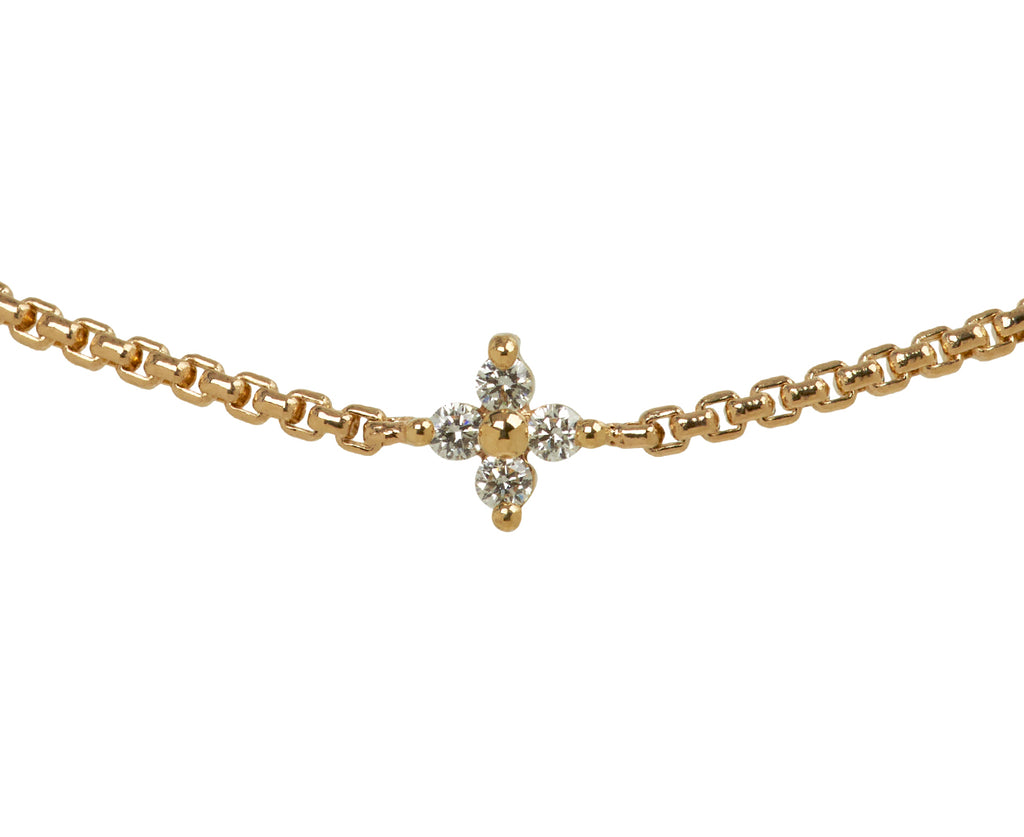 Zoë Chicco Diamond Quad Bracelet - Closeup