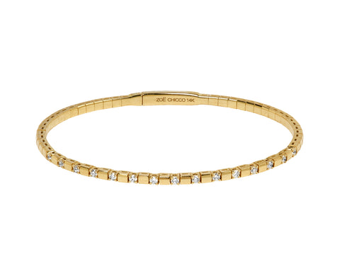 Zoë Chicco Flexible Diamond Bangle Bracelet