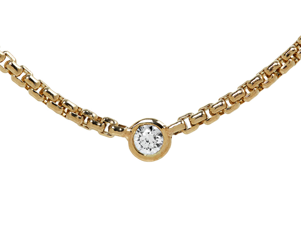 Zoë Chicco Diamond Pendant Necklace - Closeup