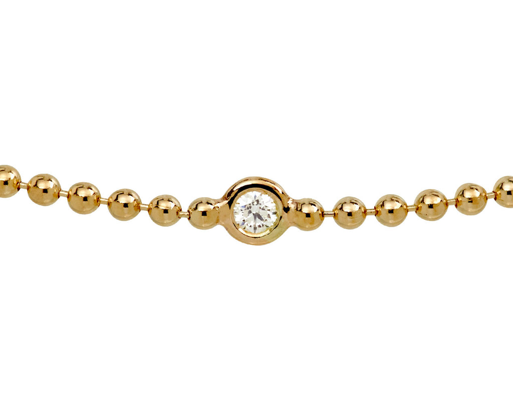 Floating Diamond Station Bracelet