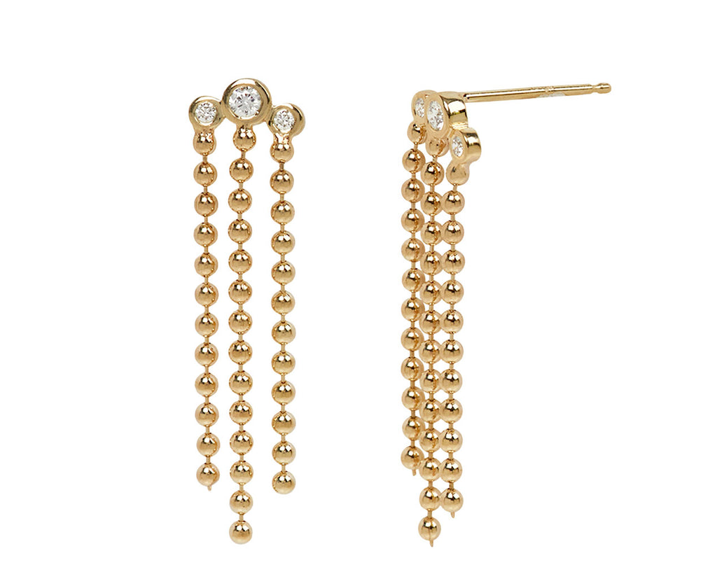 Diamond Waterfall Earrings