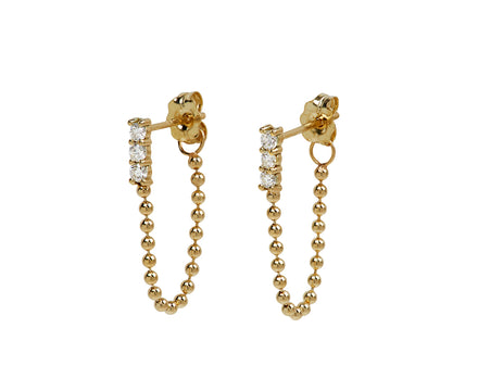 Zoë Chicco Diamond Chain Earrings