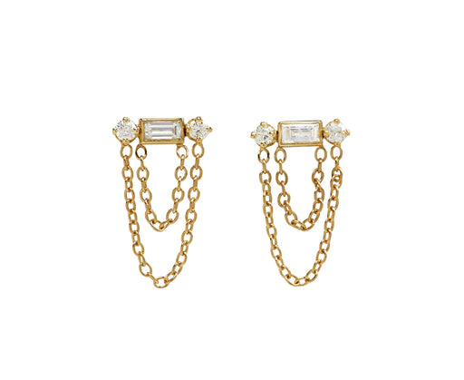 Zoë Chicco Diamond Stud Earrings