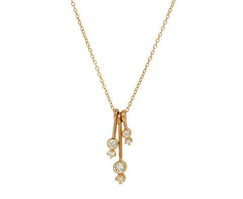 Zoë Chicco Diamond Drop Pendant Necklace