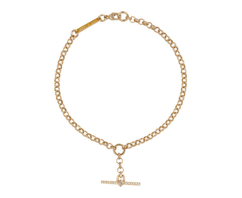 Zoë Chicco Diamond Toggle Bracelet