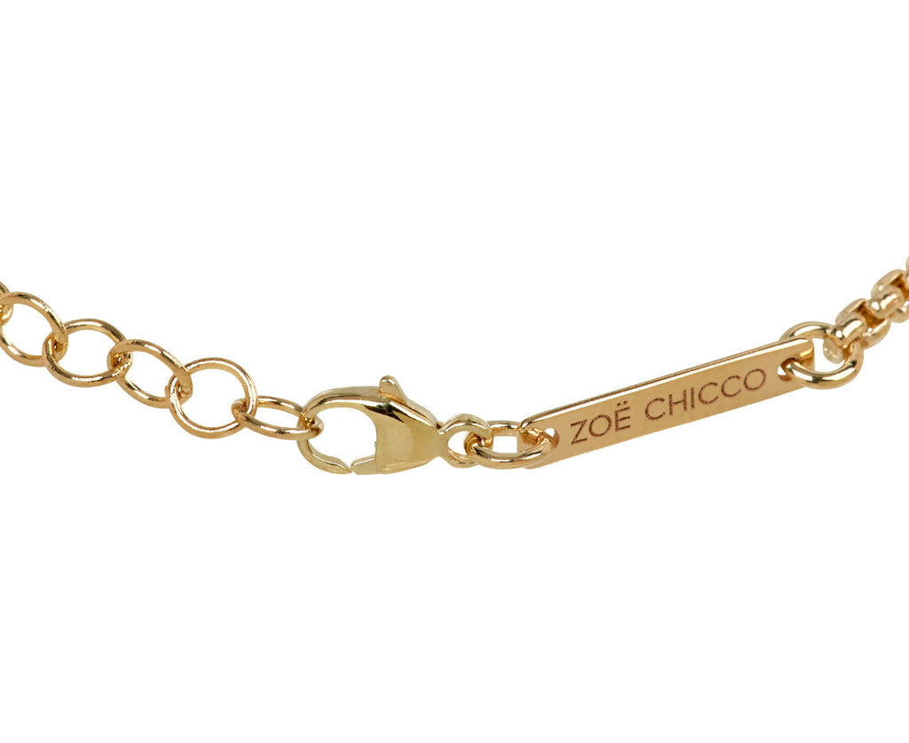 Diamond Quad Small Box Chain Bracelet