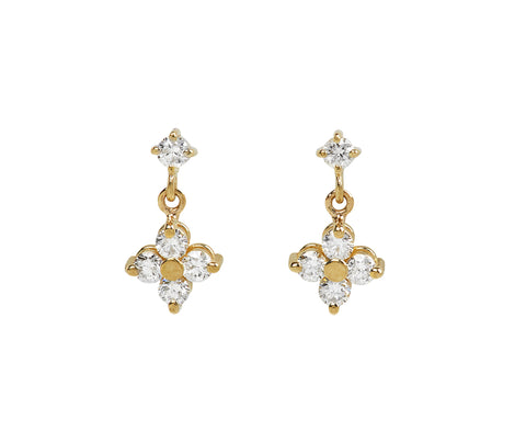 Zoë Chicco Diamond Drop Earrings