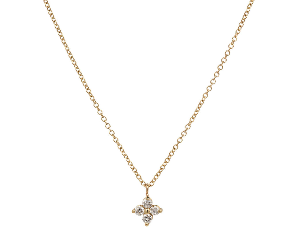 Zoë Chicco Prong Set Diamond Necklace