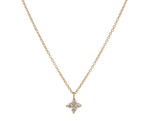 Zoë Chicco Prong Set Diamond Necklace