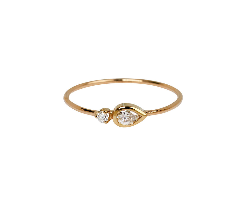 Mixed Diamond Ring