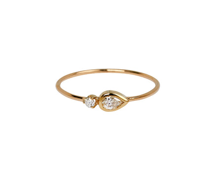 Mixed Diamond Ring
