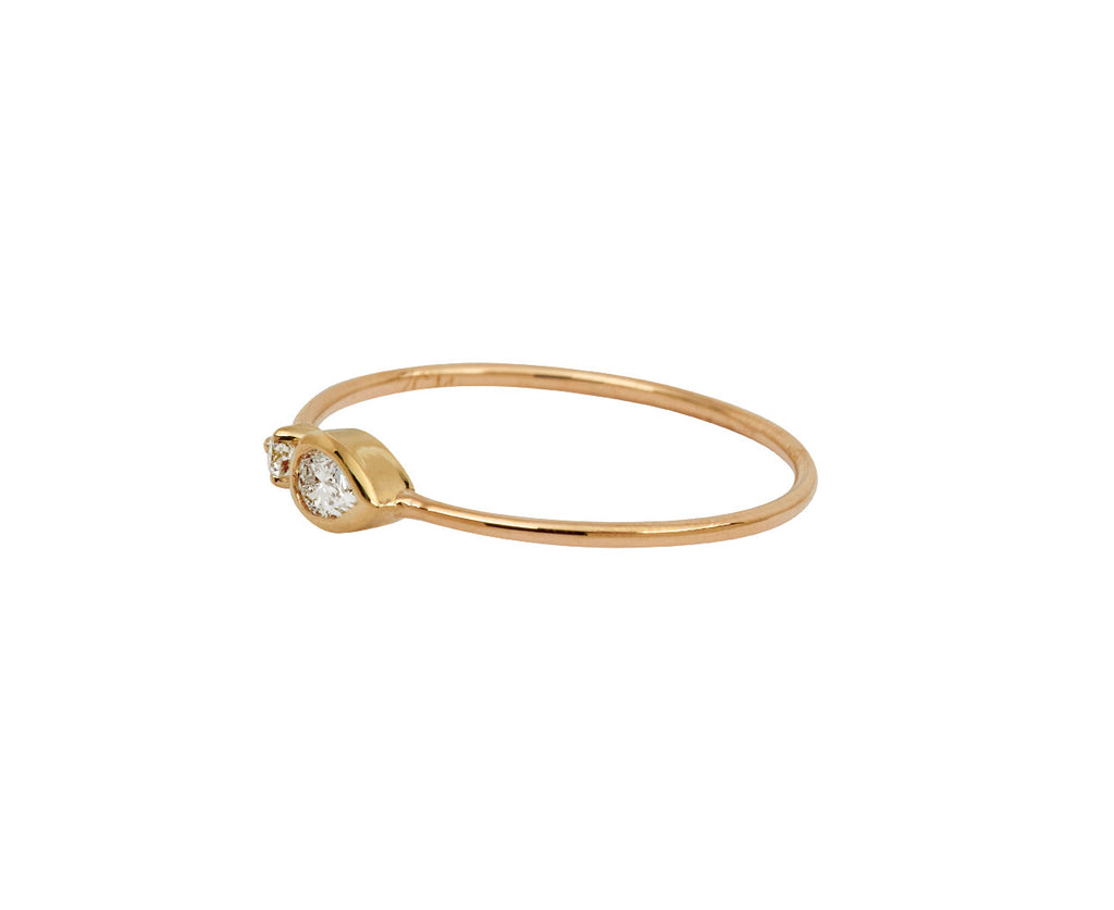Mixed Diamond Ring