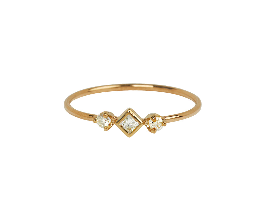 Princess Cut Diamond Ring - TWISTonline 