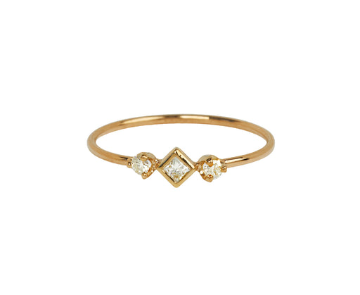 Princess Cut Diamond Ring - TWISTonline 