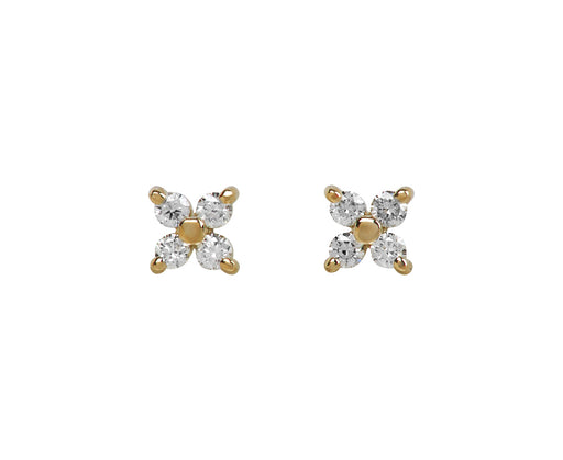 Zoë Chicco Diamond Quad Stud Earrings