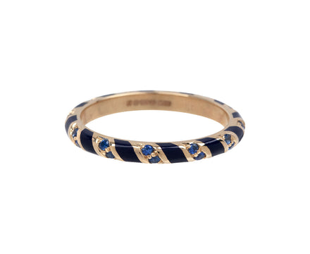 Blue Sapphire Pavé Candy Band
