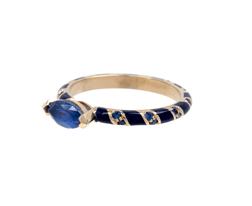 Sapphire Candy Stacking Ring