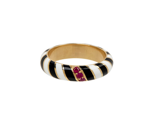 Ruby Memphis Candy Striped Maxi Band